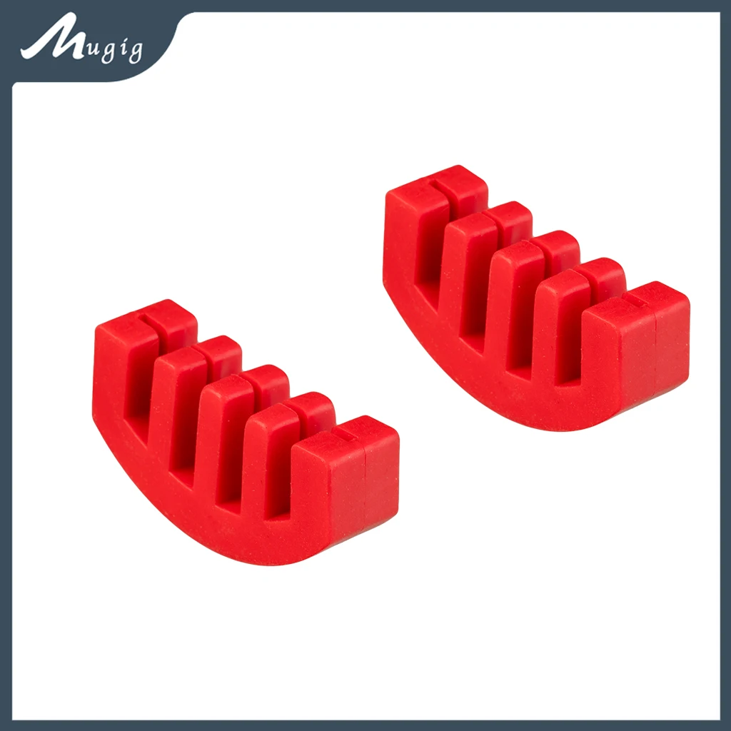 2PCS Fiddle Violin Practice Mute Rubber Bridge String Mute Removable Silent Violin Abbreviation 4-Sphere Mute String Instruments 4pcs violin mute rubber violin mute silencer violin instruments practice accessories