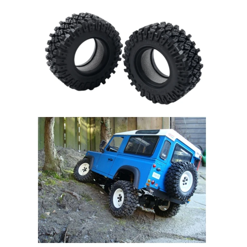 

Rock Creepers 1.9" Scale Crawler Tires for RC4WD Trail finder 2 hilux mojave Gelande ii D90/D110 Off Road 4X4 RC Car 1/10