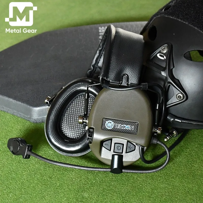 Sordin Tactical Headset Softair Military Earphone MSA Hunting Shooting