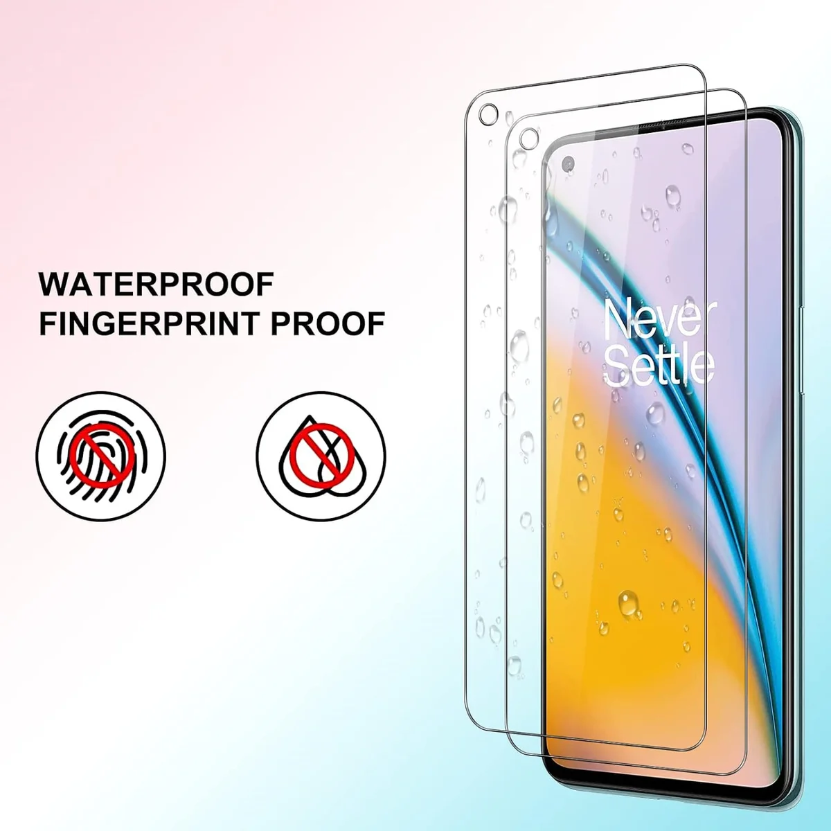 2/4Pcs For OnePlus Nord 2 5G Tempered Glass For Nord 2T Nord 2 Lite 5G Nord CE2 5G Screen Protector Glass — view 4