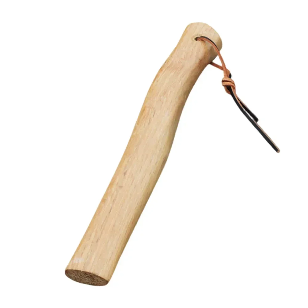 Wooden Axe Handle Replacement High Quality Sturdy Practical Handmade Axe Handle Short Curved Home Farm Garden Axe Part 2
