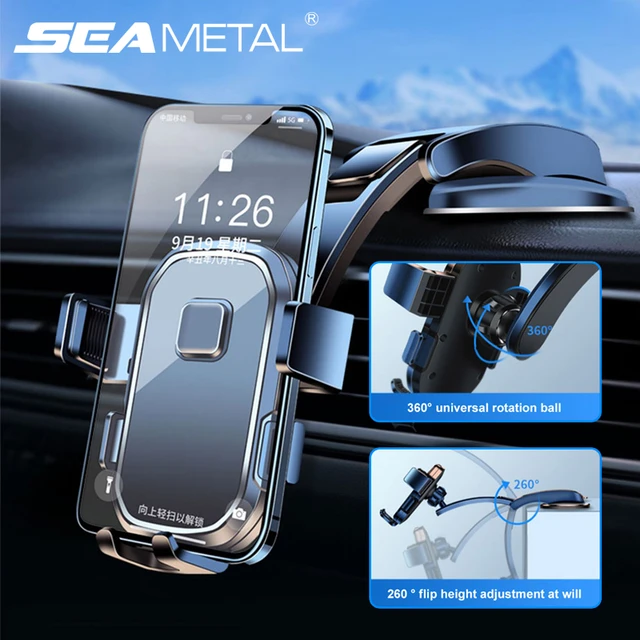 SEAMETAL-Support de téléphone à ventouse pour voiture Prada, support de  téléphone portable, support de téléphone flexible résistant à 360,  universel pour 4.7-7.2 pouces - AliExpress