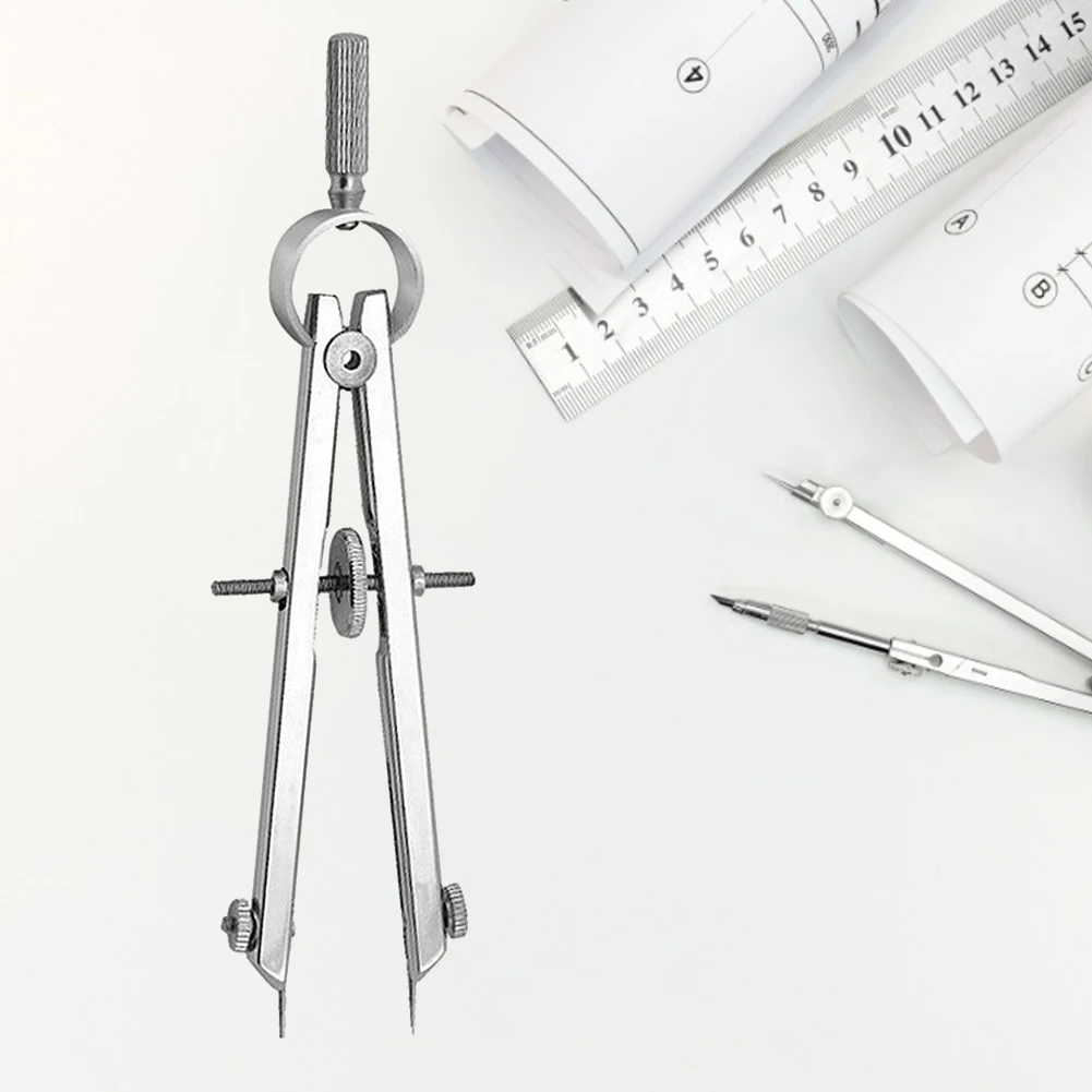 Drawing Compass Lock Math Compass Drawing Metal Geometry Bow Divider