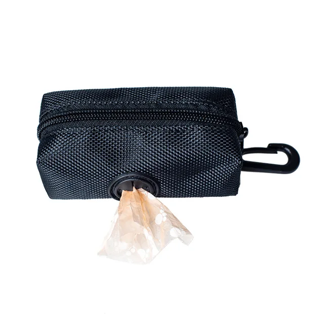 Protable Dog Poop Biodegradable Bag Dispenser Pouch Garbage Bags Organizer Pet Puppy Cat Pick Up Poop Bag Holder for Travel 5