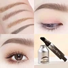 Eyebrow Tint Pencil With Large Brush Head Natural Hairline Modification Press Type Eyebrows Dye Pen Anti Smudging 1