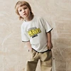 Short Sleeve T-shirt Child Summer Clothes Fashion Casual Round Neck Base Shirt New Design Tees Printed Thin Loose Tops For Boys 2