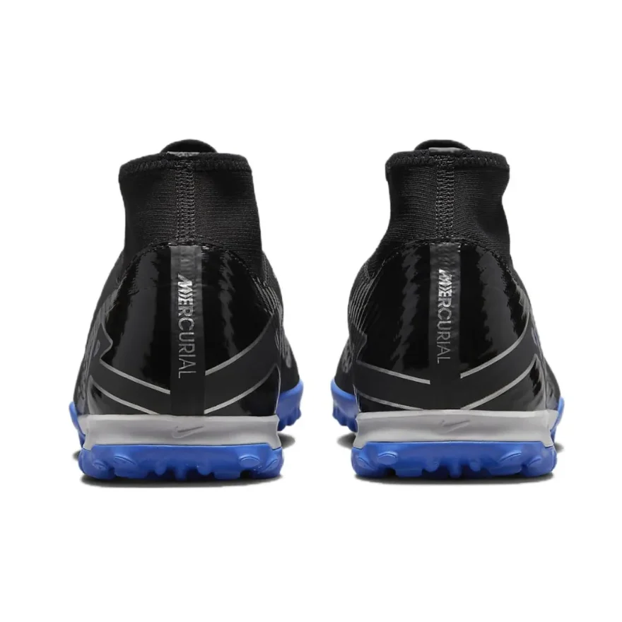 NIKE Mercurial Superfly 9 TF High-Top Men football boots comfortable and stable Soccer shoes rebound cushioning sneaker black