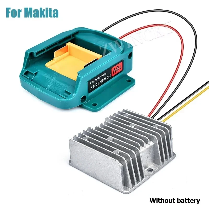 Convertidor Step Down Para Baterías Makita 18V A 12V - Adaptador Con Salida De Encendedor De Cigarrillos, Ideal Para Proyectos DIY