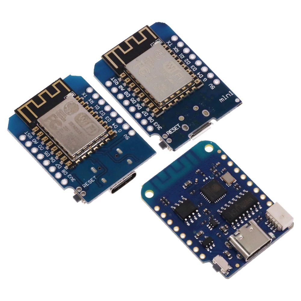 Electronic diy kit ESP8266 D1 Mini TYPE-C Pro WiFi NodeMcu Data Logger Shield DS1307 Battery OLED DC Power Buzzer V1.0 Dual Base for WeMos DIY Kit