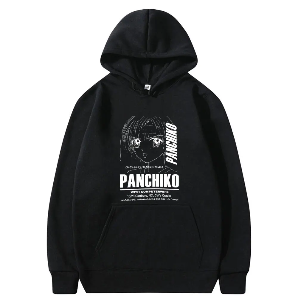 Lndie Rock Band Panchiko DEATHMETAL Graphic Print Hoodie Men Women's Vintage Casual Sweatshirt Male Fashion Oversized Hoodies