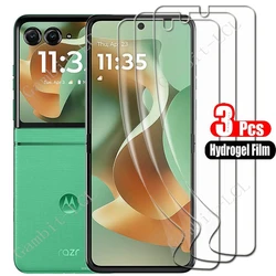 Premium Full Screen Protector Cover - Hydraulic Soft Hydrogel Film for Hydrogel Film (Razr 60 Ultra)