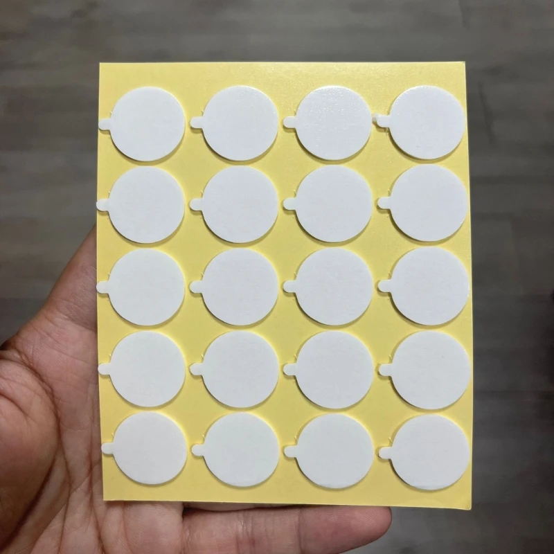 DIY 양초용 400개 양초 심지 스티커 내열성 스티커 만들기