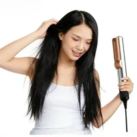 Sèche-cheveux et lisseur professionnel 2 en 1, fer à lisser chauffant, ions négatifs, outil de coiffure longue durée, pour salon de beauté et usage domestique 5