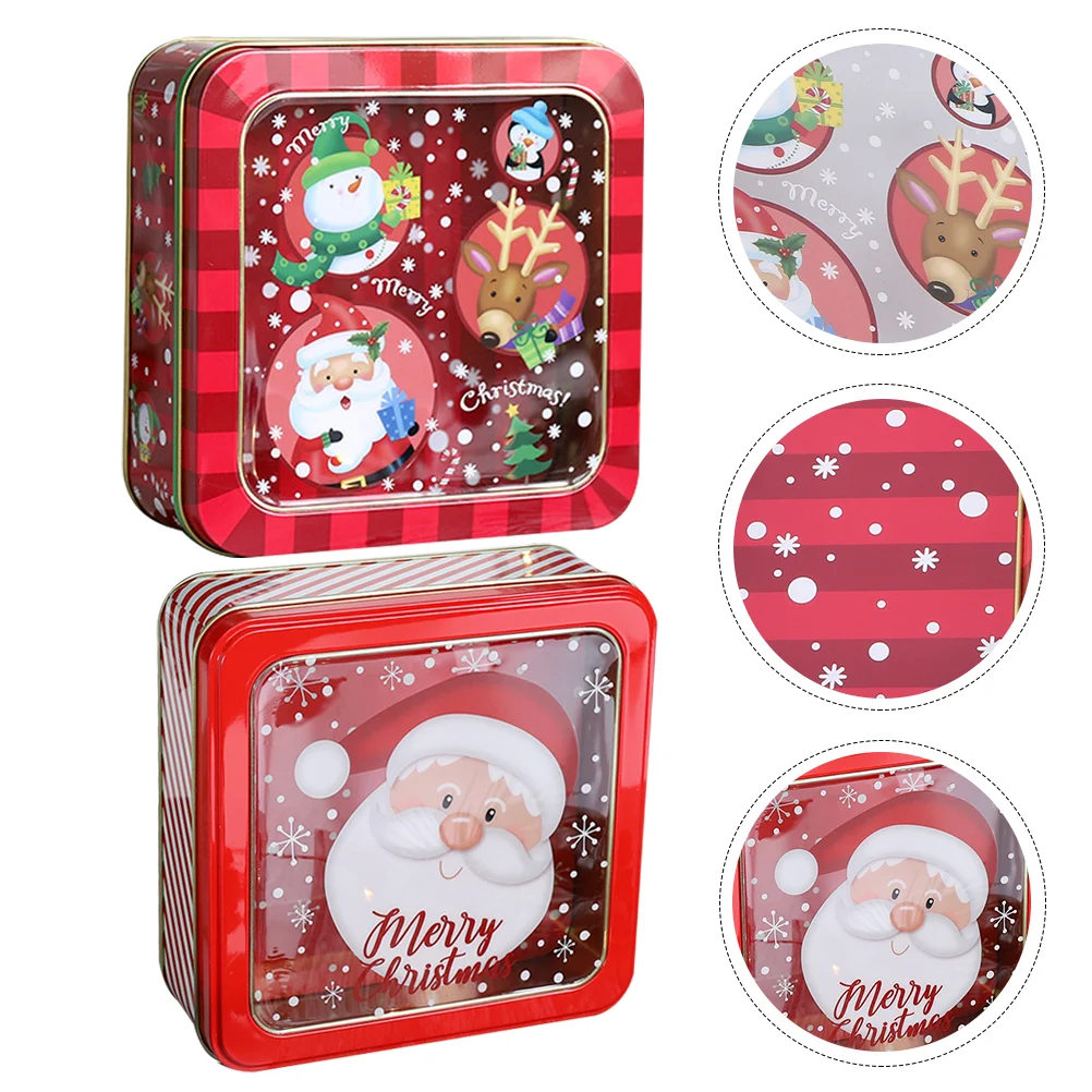 

Adorable Xmas Cookie Box Sweets Box Packaging Box Candy Box Gift Box for Gift Christmas Party