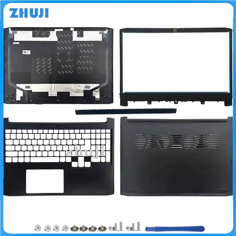 Poggiapolsi Superiore E Inferiore Per Lenovo Ideapad Gaming 3-15IHU6 E 3-15ACH6 – Originale Lenovo, Nero