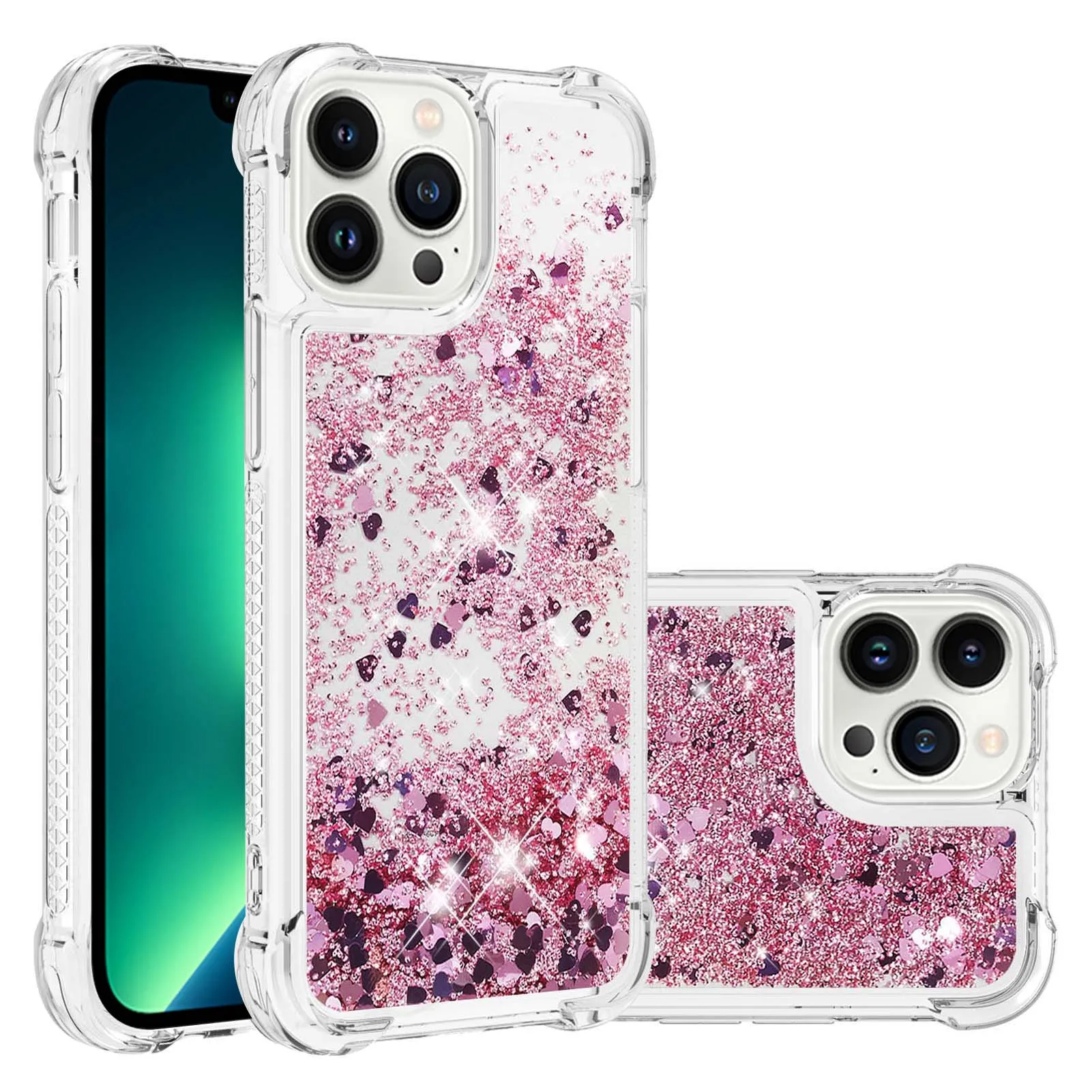 Glitter Dynamic Liquid Quicksand Phone Case
