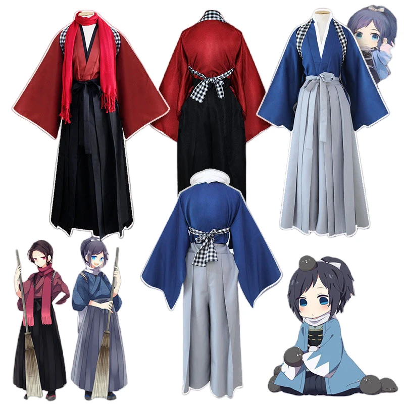 Touken Ranbu: Kashuu Kiyomitsu And Yamatonokami Yasusada | Uniform Cosplay Costume Set 22 Touken Ranbu Online-Inspired Yamato no Kami Yasusada Samurai Uniform Cosplay Costume for Unisex