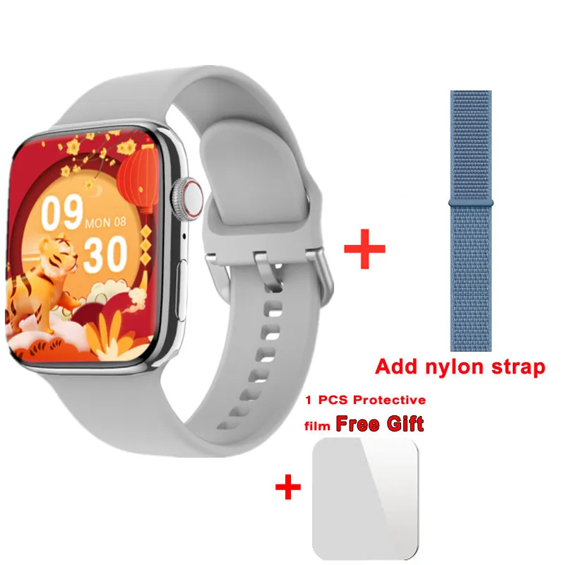 Original IWO DTNO.1 7 GPS Smart Watch Men IP68 Waterproof Bluetooth Call AI Voice 1.9 inch TFT Screen 380mAh NFC Women Smatwatch 