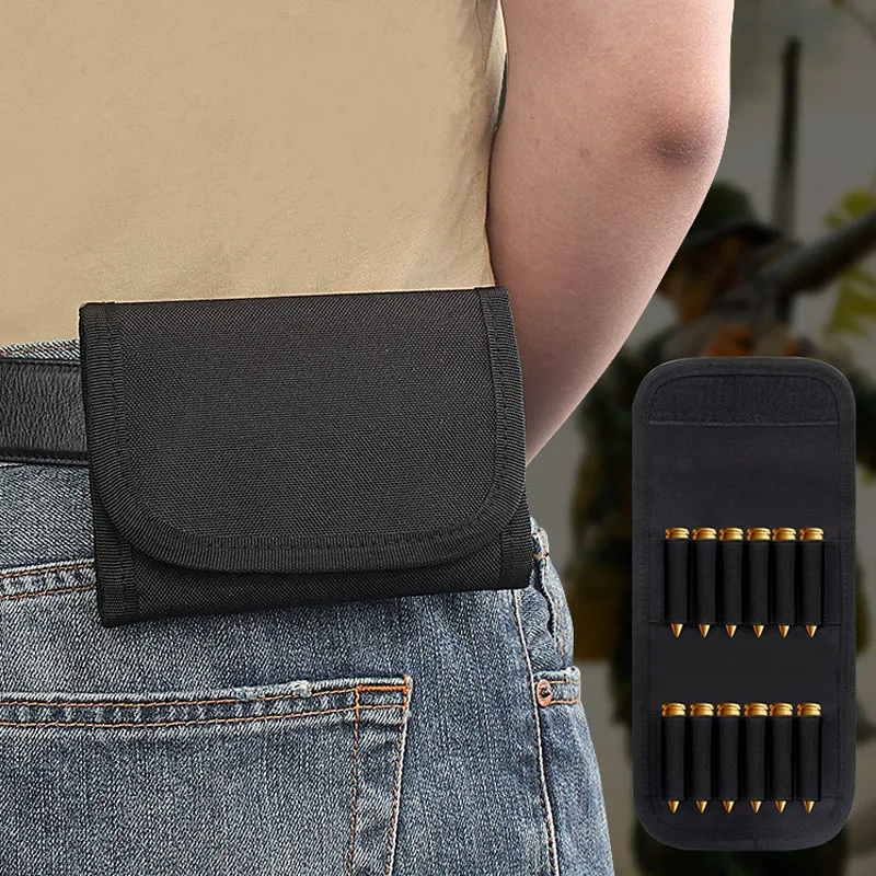 Nylon Tactical Shotgun Shell Holder Pouch for Hunting