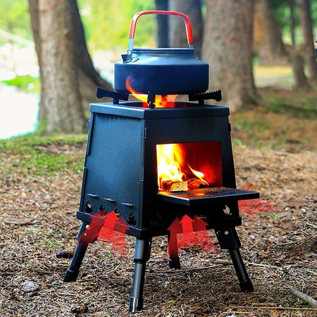 Carbon Steel Folding Burner Stove | Carbon Steel Fire Wood Heater - Burner  Fire Wood - Aliexpress