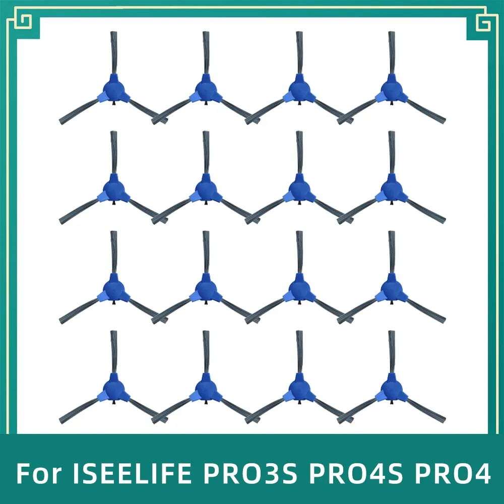 Aspirador Robô com Escova Lateral Acessórios para Peças Sobressalentes Kit de Substituição de Acessório Iseelife Pro3s Pro4s Pro4