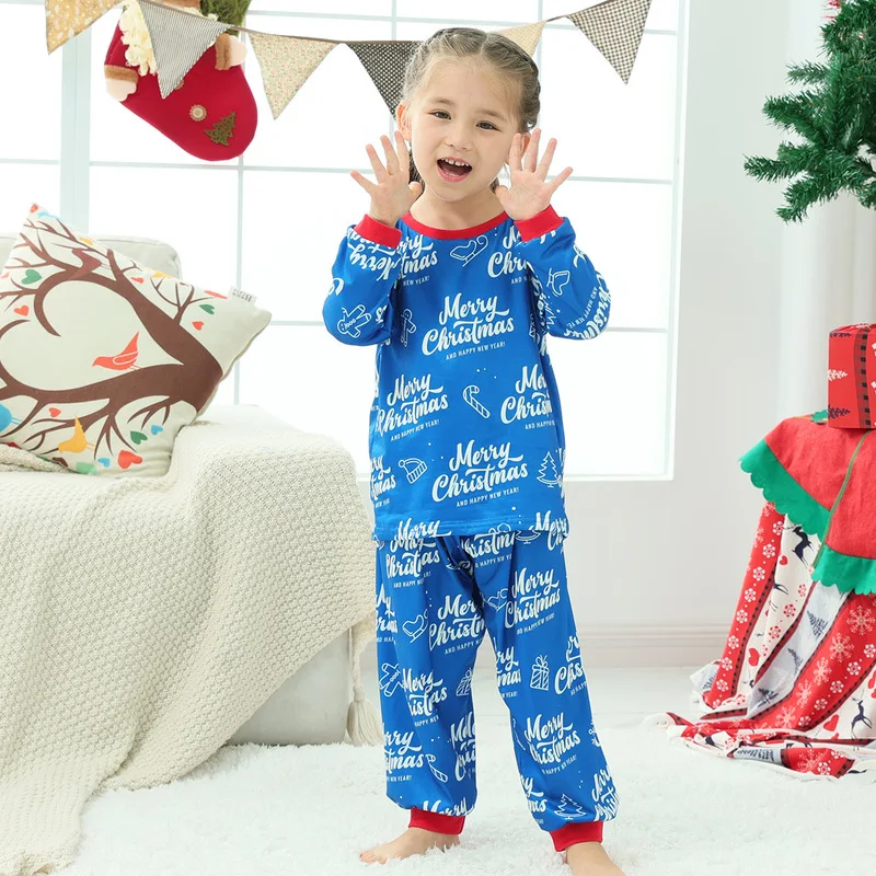 thumbnail image 5 of Pijamas navideños a juego para toda la familia 2022 Conjuntos de pijamas para padre, madre, hija e hijo Traje de Navidad para el hogar Conjunto de ropa familiar para madre e hijo, 5 of 5