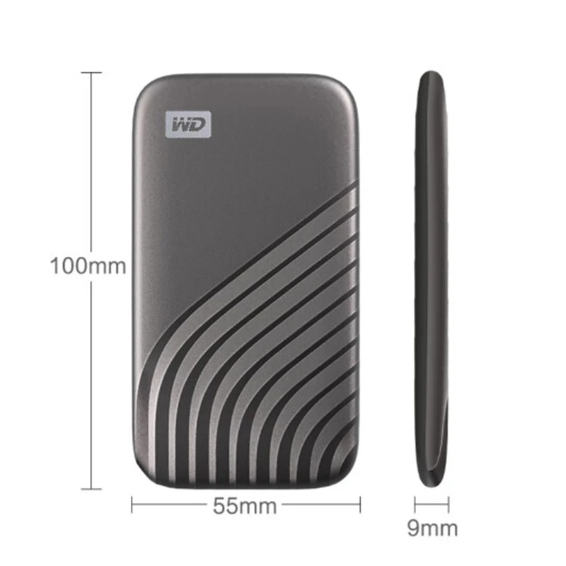   WD 1 ׶Ʈ 2 ׶Ʈ 4 ׶Ʈ 500GB My  SSD ȣȭ  ϵ ̺  C NVMe USB3.2 ܺ ָ Ʈ ̺