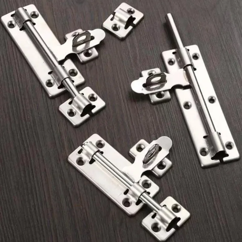 Description Picture 2 of item4/6/8Inch Stainless Steel Hardware Slide Bolt Lock Gate for Gates Fences Garage Shed Doors Gate Safety Door Bolt