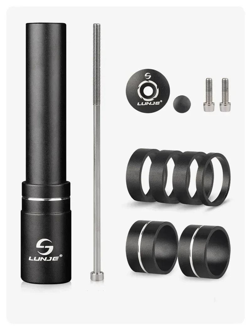 Fahrrad Gabel Vorbau Rise Up 85 115 135 150 180 210 MM Fahrrad Vorbau Höhe Extender Straße Mountainbike Lenker erhöhen Adapte – Detail 12