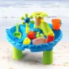22pc 43cm Kids Sand Water Activity Play Table Fun Outdoor Sandpit Toys Set 2