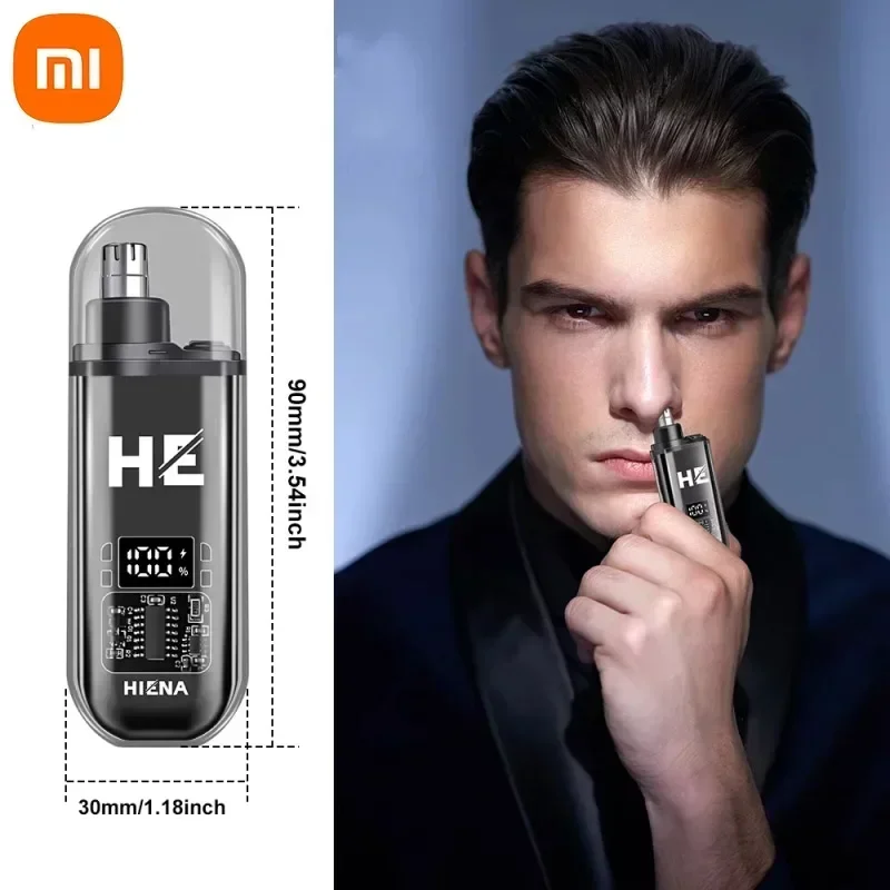 Xiaomi MIJIA Portable Electric Nose Hair Trimmer Painless Clipper Mini Pocket Nose Ears Hair Eyebrow Trimmer Men's Rechargeable 2