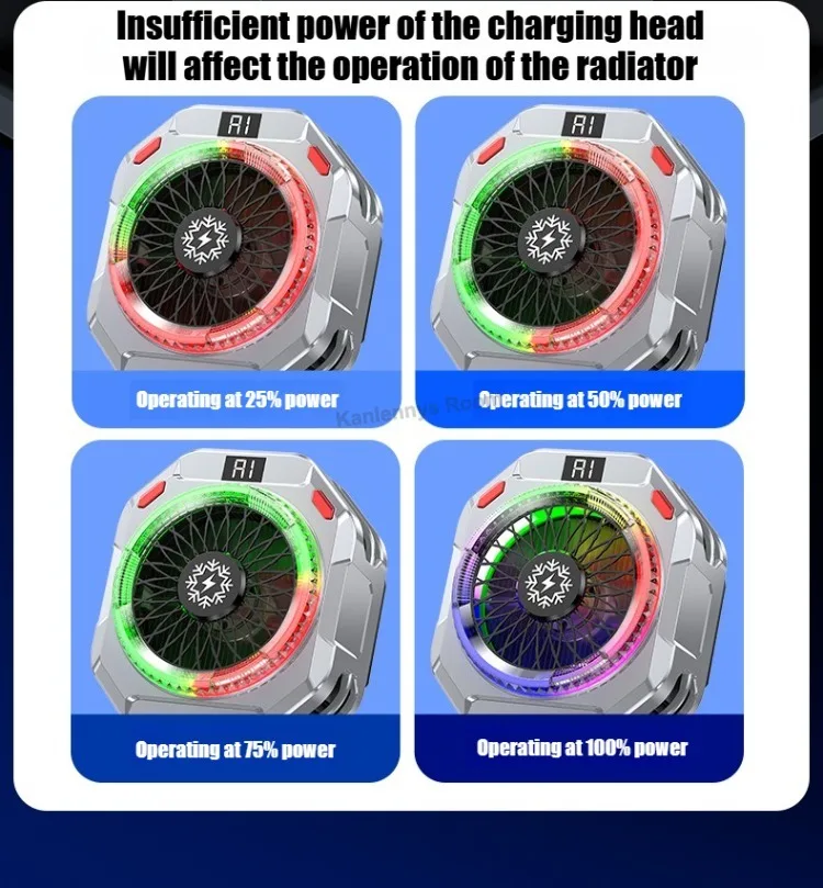 TH28 Semiconductor Phone Cooler 15V/2A High Powerful Cooling Radiator Multi Gears Adjustable Temperature Control With_voghion.com