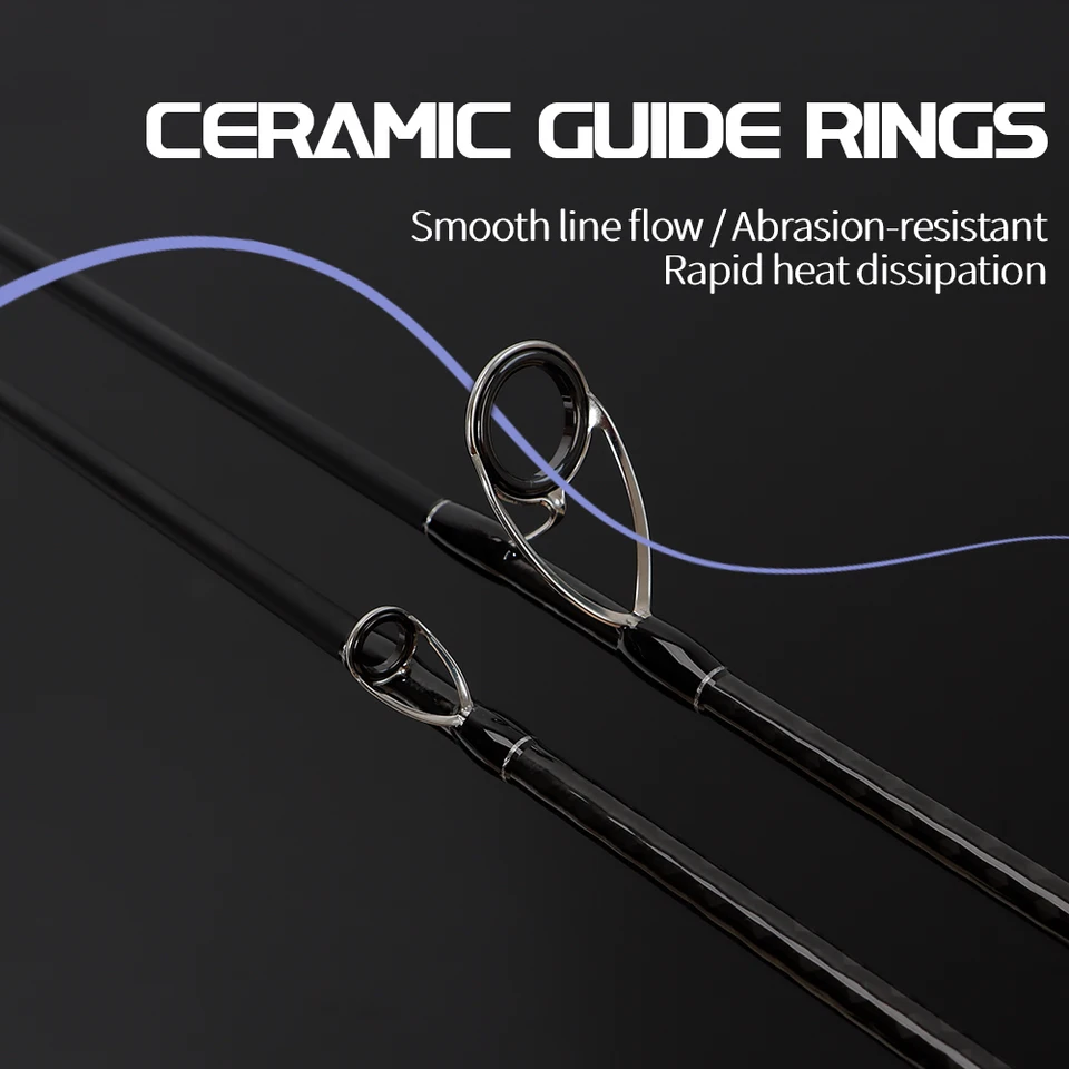 SUPERLURES XINGHAI Jigging Rod 3-Piece MH 1.83m/1.91m Spinning