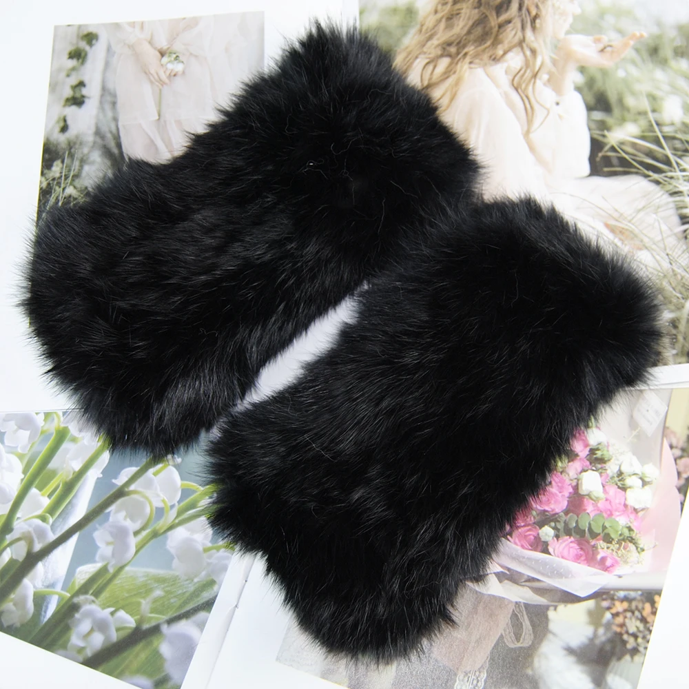 RABBIT FUR BLACK