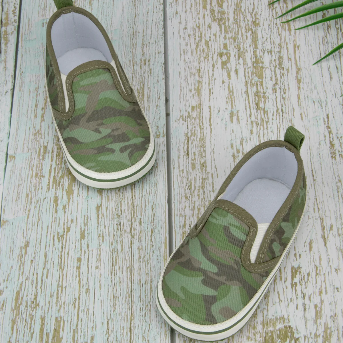 

Newborn Baby Boys Girls Casual Shoes Green Camo Sneakers Non-slip Soft Sole Toddler Shoes First Walkers 0-18Months