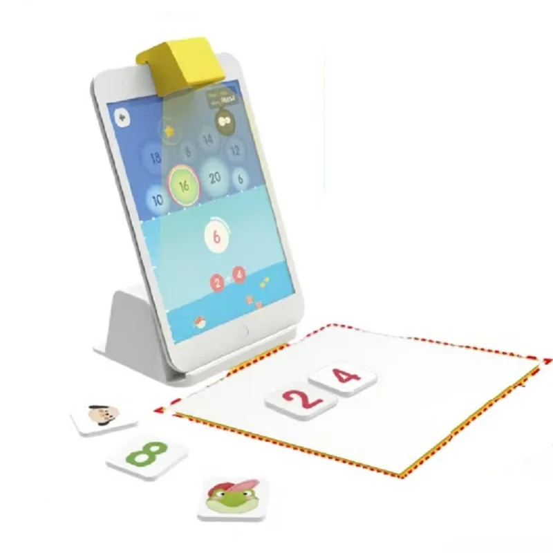 AI Smart Playmate for Your Device STEM Math Alphabet Learning Educational Toy Interactive Tangram Cogntive Puzzle Kid Ages 3-8