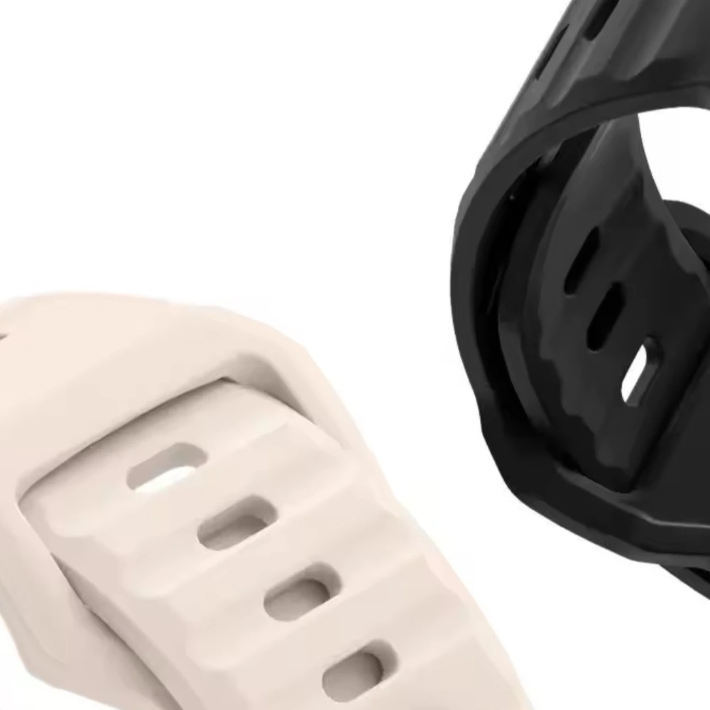 Comfortable & Breathable Silicone Wristband, 20mm/22mm, Replaceable Strap for Smartwatches