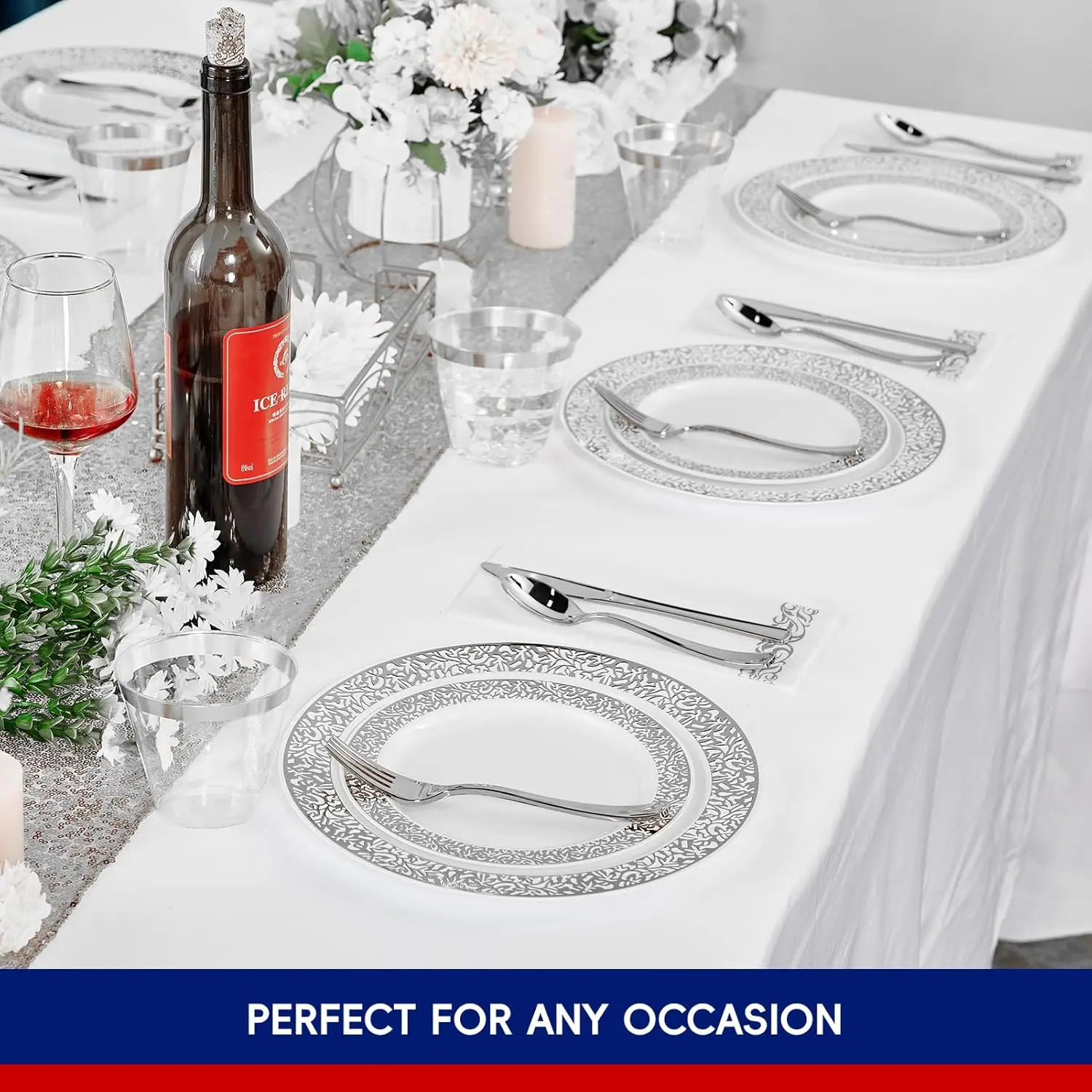 210-Piece Party Dinnerware Set 6