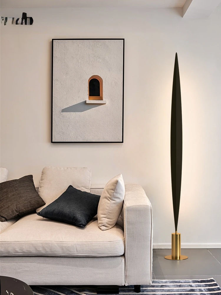 

Modern Minimalist Creative Background Wall Corner Led Living Room Bedroom Floor Table Lamp Light Luxury Design