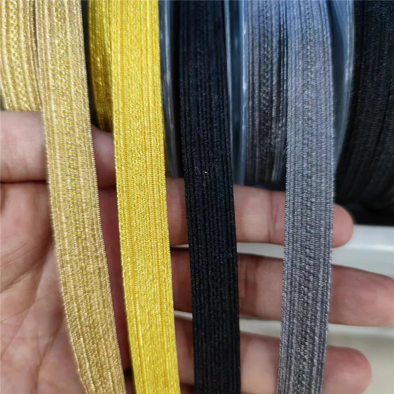 골드 레이스 트림 13mm 와이드 커브 테이프 패브릭 땋은 골드 웨딩 공예 DIY 의류 액세서리 봉제 장식 1 야드