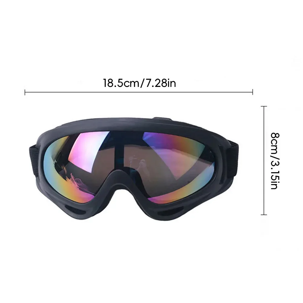 1Pc Professional Dirt Bike Goggles Helmets Outdoor Cycling Glasses Moto Skiing Windproof Sandproof UV Protection Sunglasses