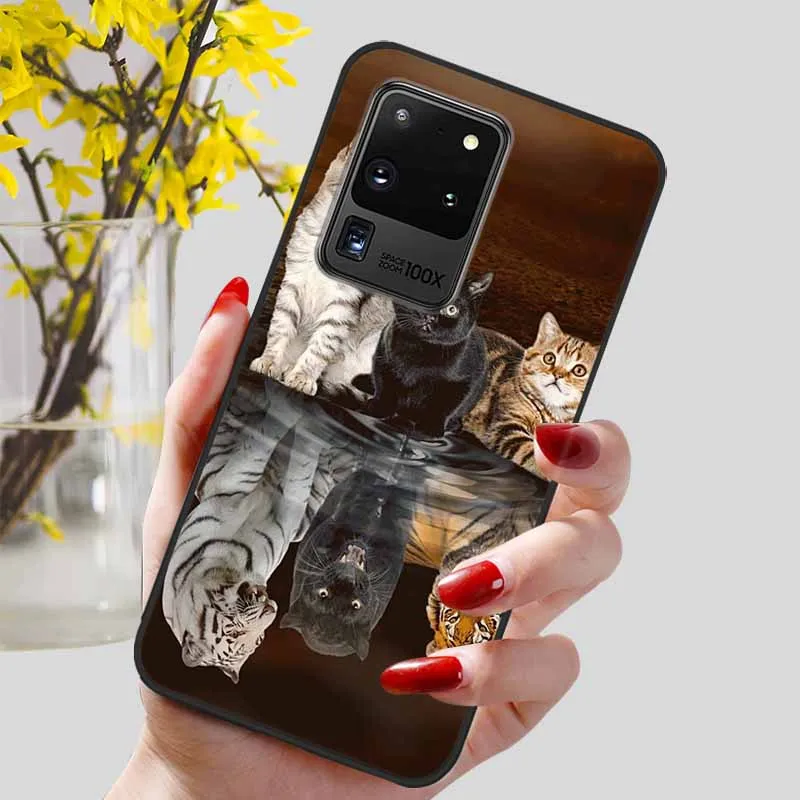 Lovely Soft TPU Silicone Protective Phone Case for Samsung Galaxy S20 Ultra 5G