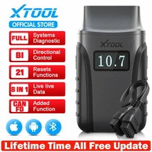 XTOOL Anyscan A30M Obd2 차량 진단 도구 블루투스 스캐너 코드 리더 양방향 제어 21 서비스 추가 CANFD 프로토콜 모든 기능에 대한 평생 무료 업데이트