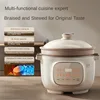 220V 5L Smart Multi Cooker with Ceramic Inner Pot, Perfect for Stews, Soups, and Roasts Household Slow Stewer 1