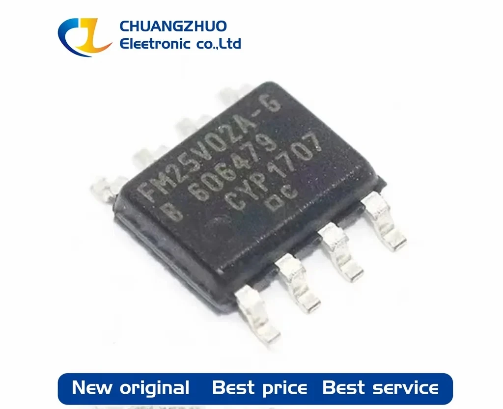 

1Pcs New original FM25V02A-GTR FM25V02A-G 256Kbit 40MHz SPI SOP-8 FRAM