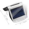 Outdoor Solar Lights LED Wall Light Waterproof Porch Light Modern LED Motion Sensor Garden Outdoor Light White solar lights 4