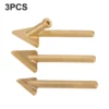 3PCS Replacement Tips For 80 Watt Iron Plastic Welding TPO, TEO, PP Auto Bumper Flathead Wiping Set Gas Welding Tools Tools New 1