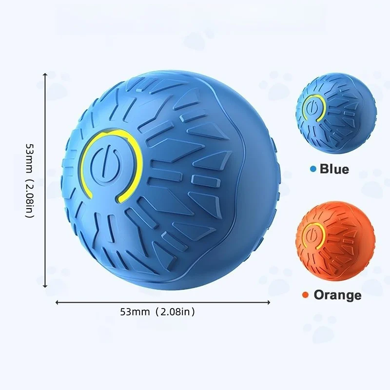 Palla Interattiva Per Cani E Gatti - Automatica Ricaricabile, Con 3 Modalit&agrave; Di Gioco, Antiuurto