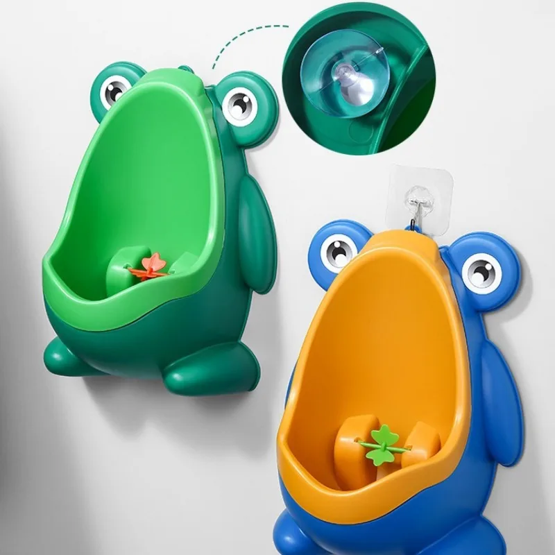 Baby Urinals Boy Urinal Boy Wall-hanging Frog Cartoon Child Urinals Pot Standing Urinal Basin Travel Potties Toilet Training portable urinal,child toilet