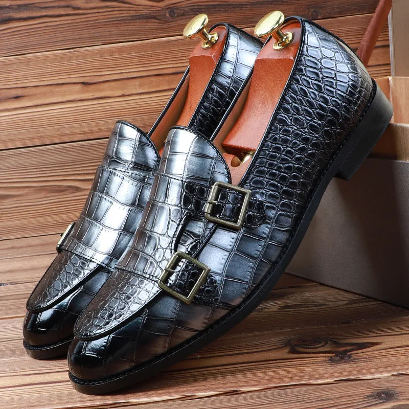 Men's Dress Shoes Formal Men Monk Shoes Oxford Shoes For Men